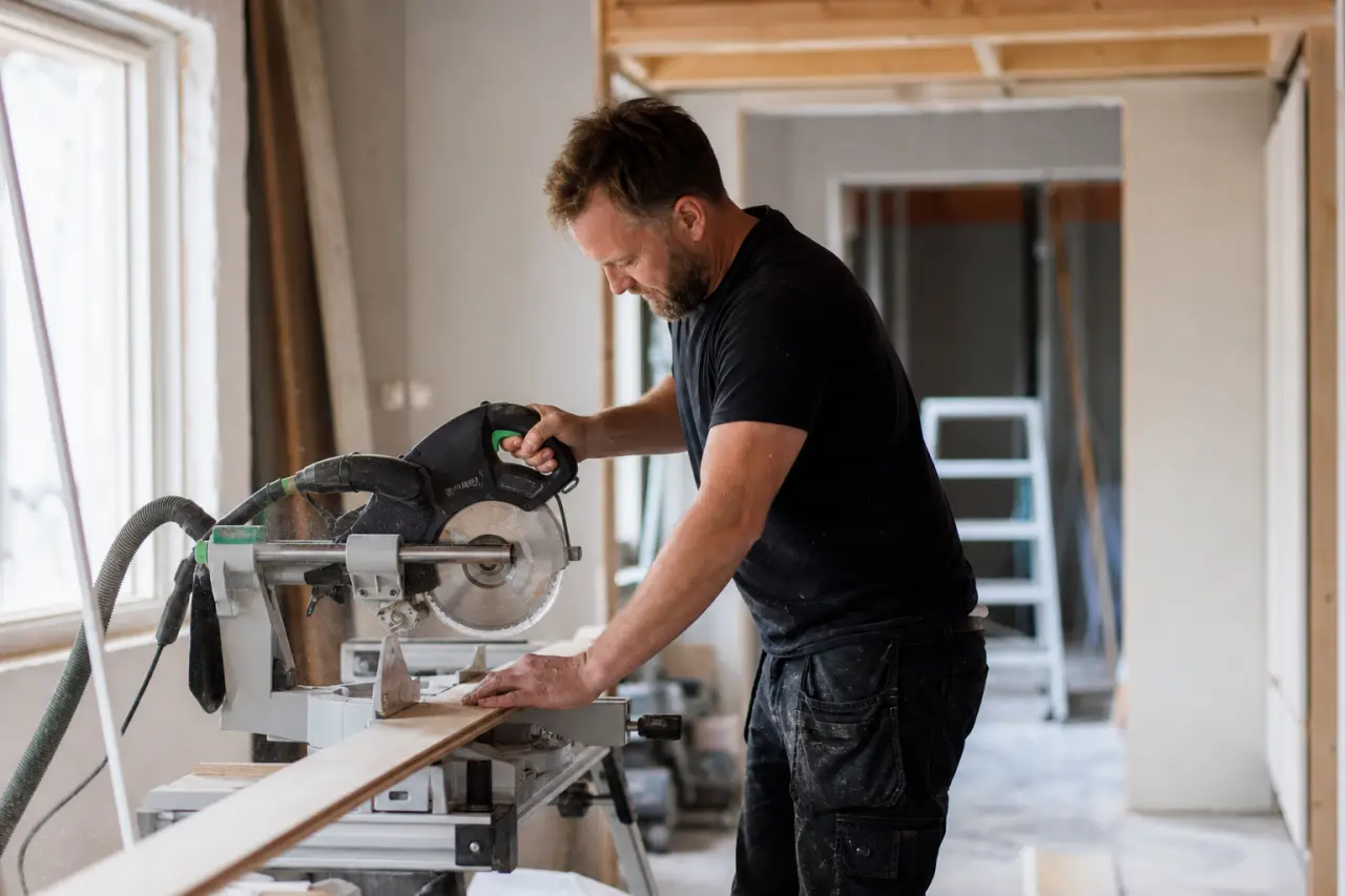 Anlita snickare för renovering