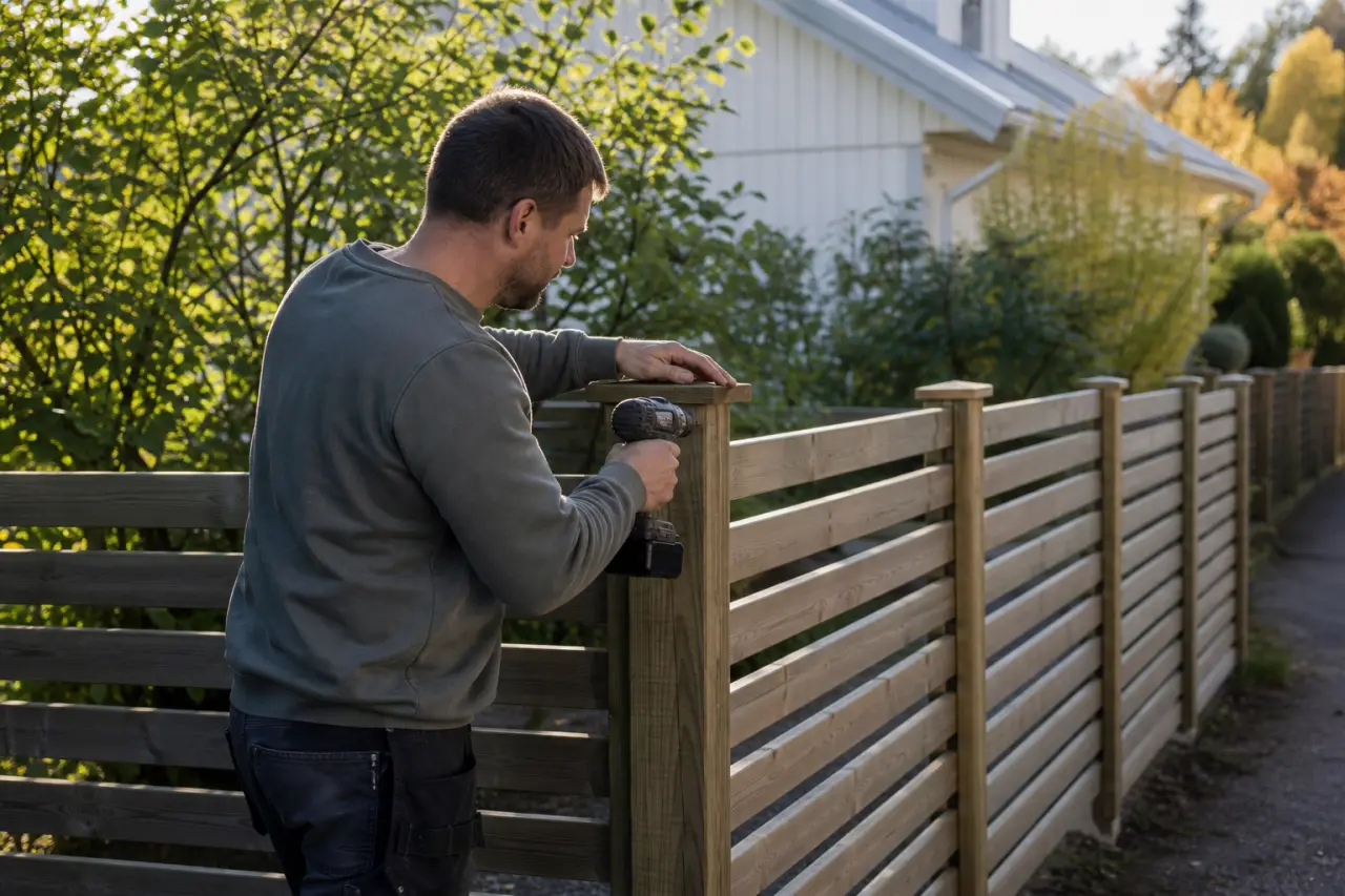 Hur högt staket får man bygga utan bygglov 2026?